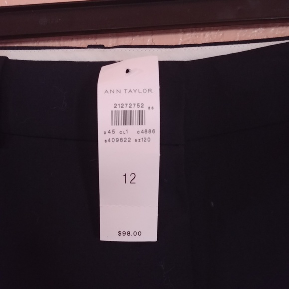 NWT Wide Black Pants - Picture 2 of 4